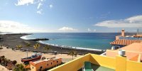 Dachterrasse mit Blick auf Puerto de Tazacorte